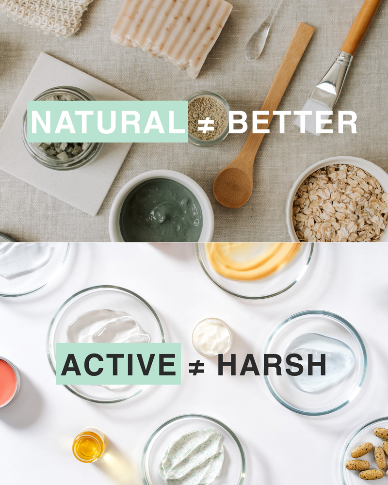 Natural = Better, Active = Harsh?