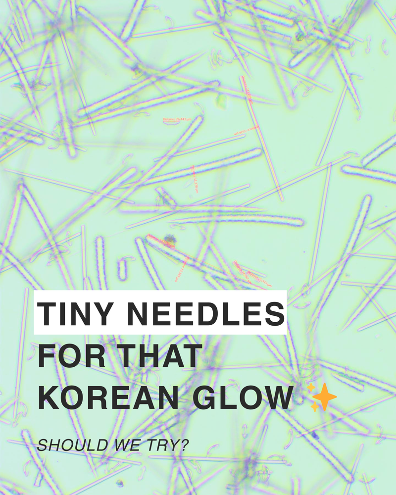 Tiny Needles for That Korean Glow