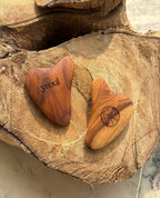 Handcrafted Wooden Heart Gua Sha Tool