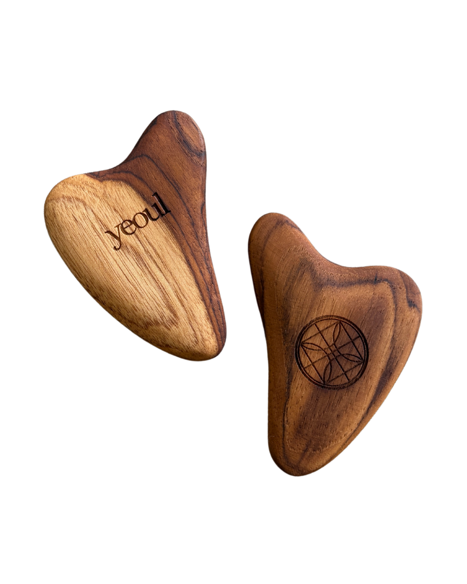 Handcrafted Wooden Heart Gua Sha Tool